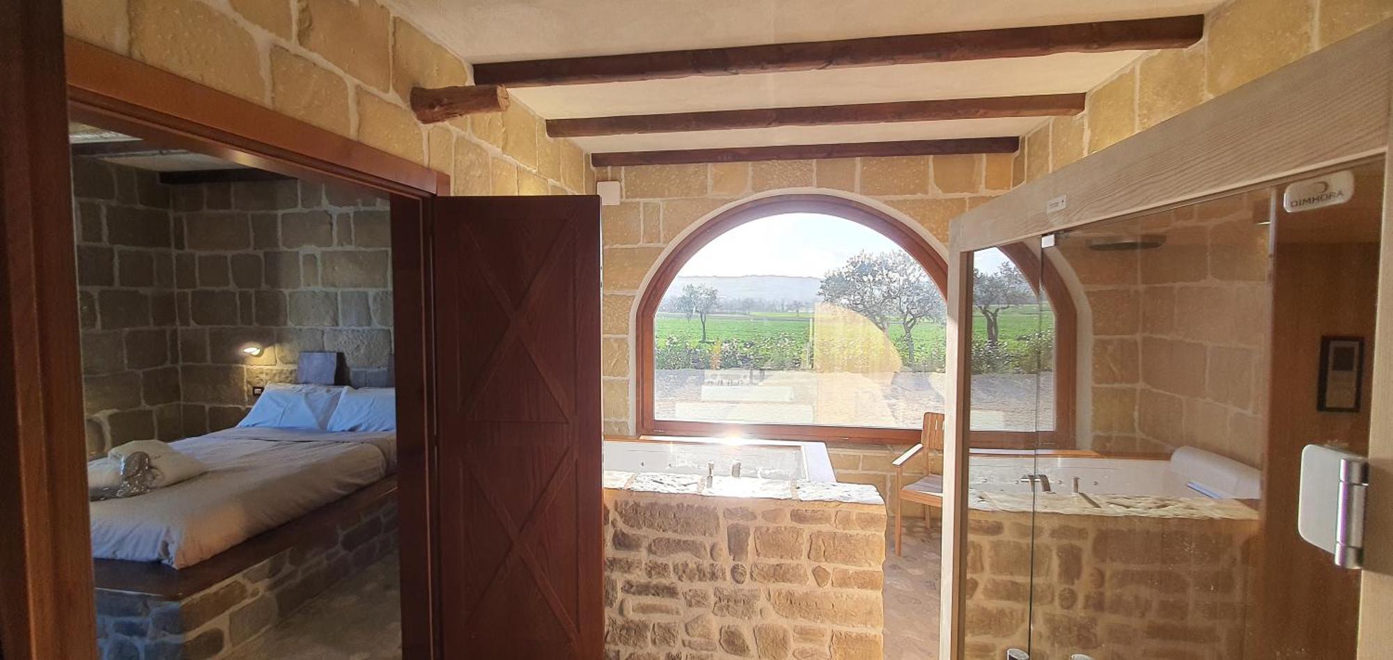 Pietre Di Fiume Villa Apice Bagian luar foto