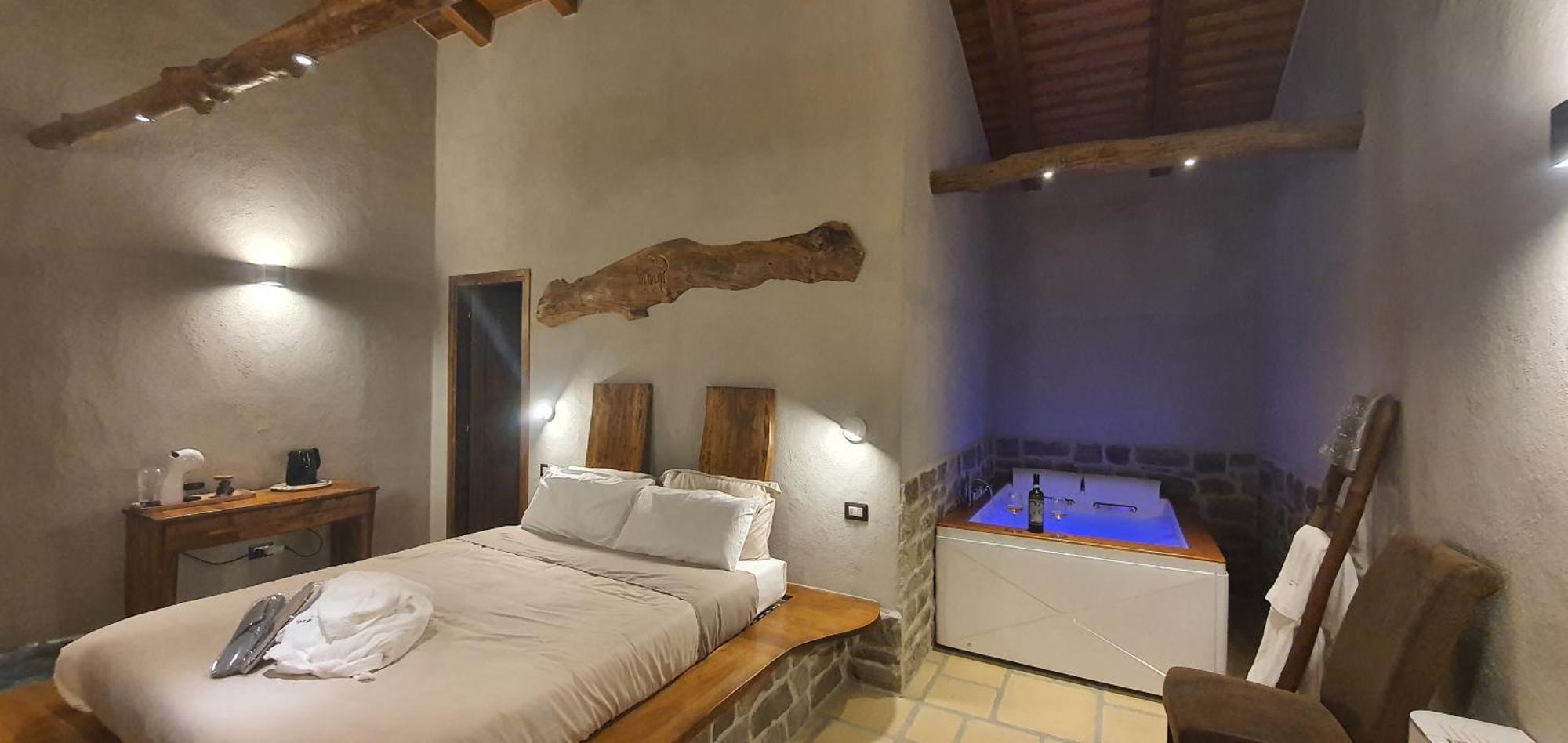 Pietre Di Fiume Villa Apice Bagian luar foto